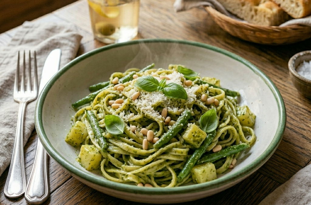 Trenette al pesto
