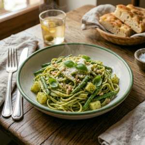 Trenette al pesto