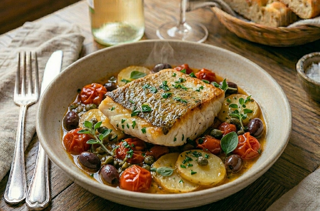 Filetto di rombo alla ligure