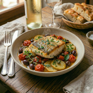 Filetto di rombo alla ligure