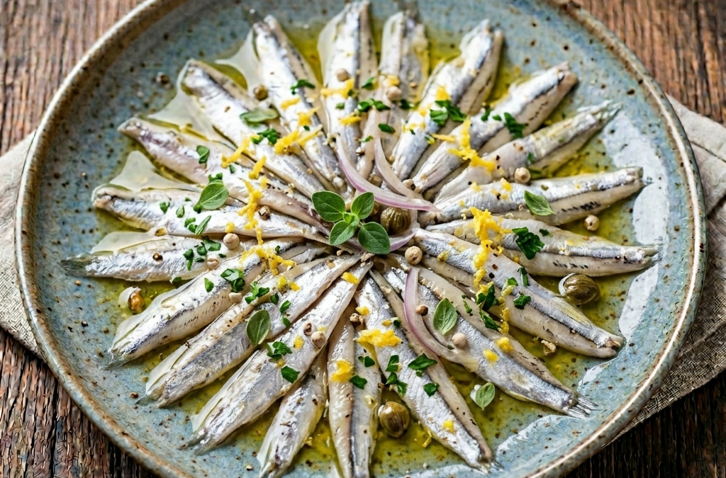 Alici marinate al limone